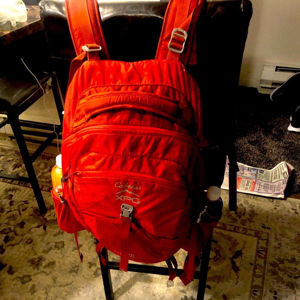Cabela’s XPG 20 Extrem Performance Gear Red Backpack